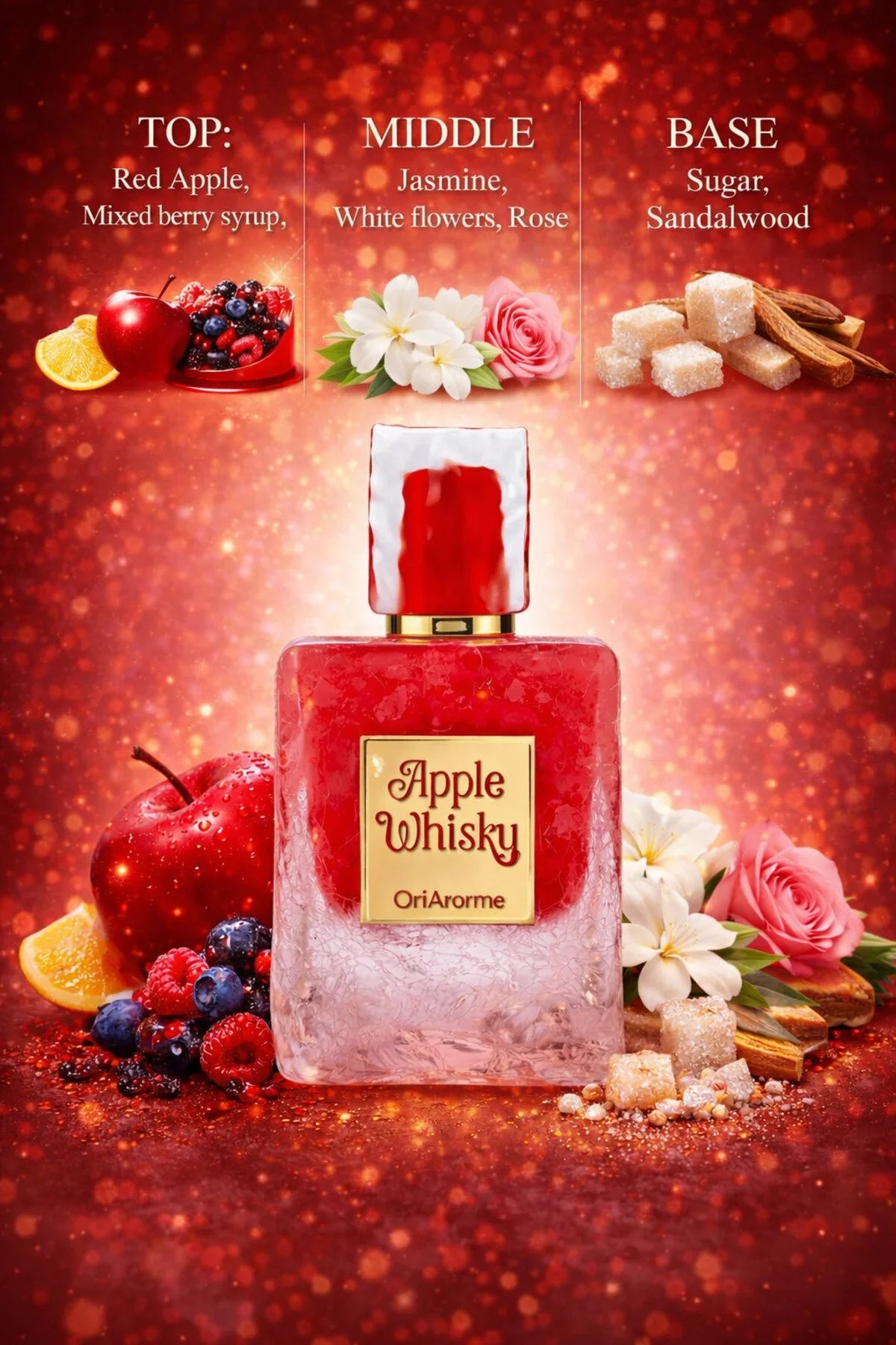Shaikh Saeed Apple Whisky Perfume for Men and Women - 100ml