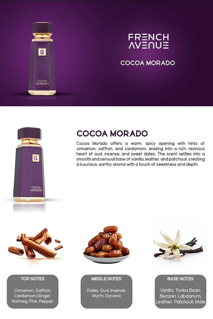 French Avenue Cocoa Morado Perfume for Women & Men - 100ml