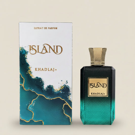 KHADLAJ ISLAND 100 ML EXTRAIT DE PARFUM SPRAY FOR MEN & WOMEN - Khadlaj Perfumes