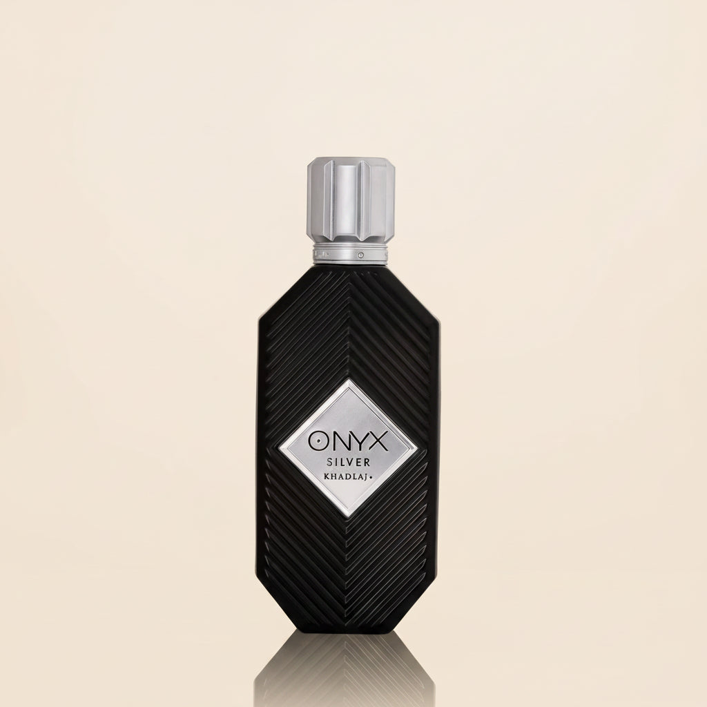KHADLAJ ONYX SILVER 100 ML EAU DE PARFUM FOR MEN AND WOMEN - Khadlaj Perfumes
