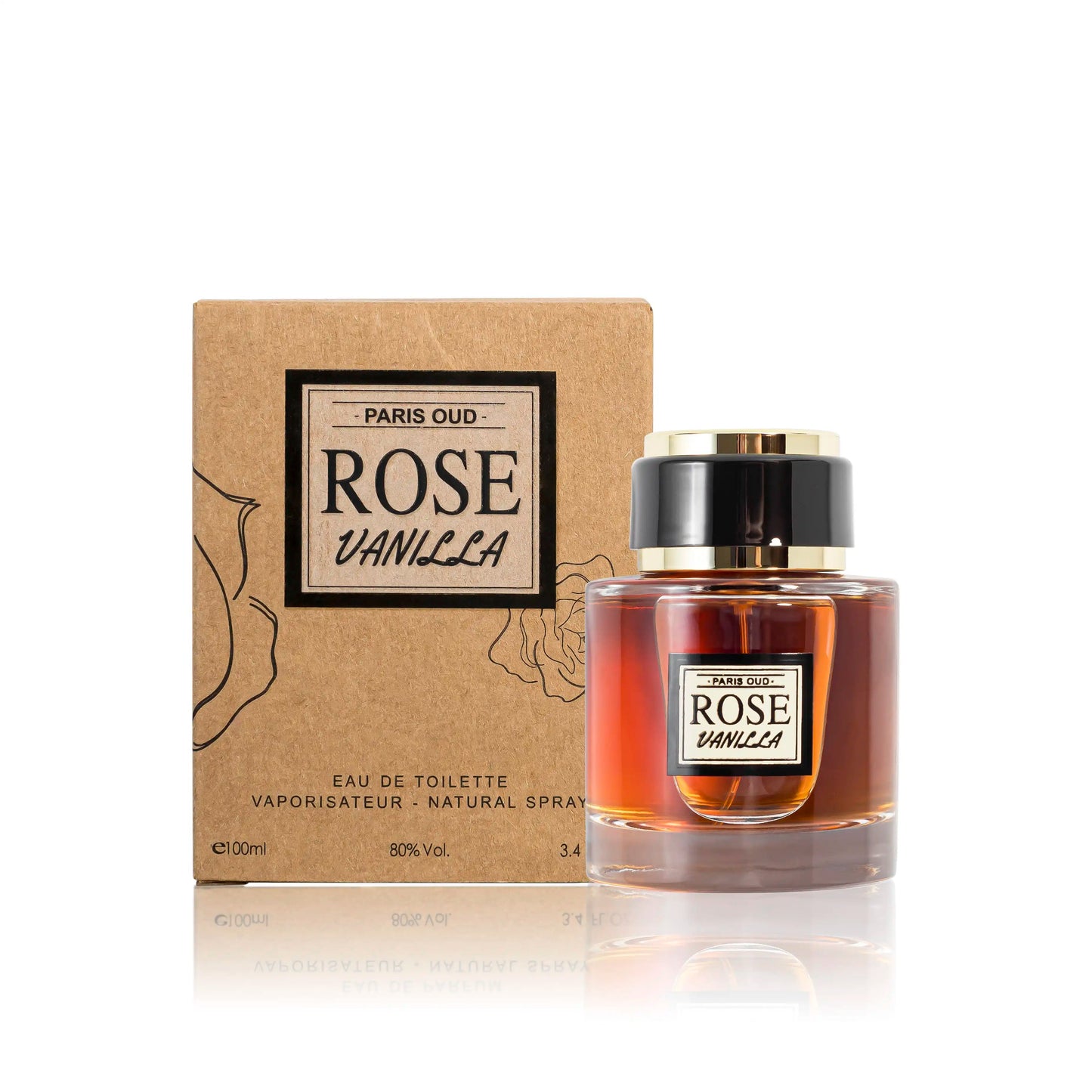Shaikh Saeed Rose Vanilla Perfume for Men and Women - 100ml