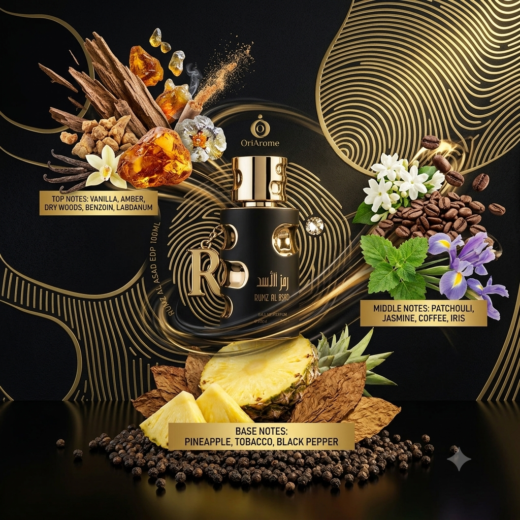 Shaikh Saeed Rumz Al Asad Perfume for Men and Women - 100ml
