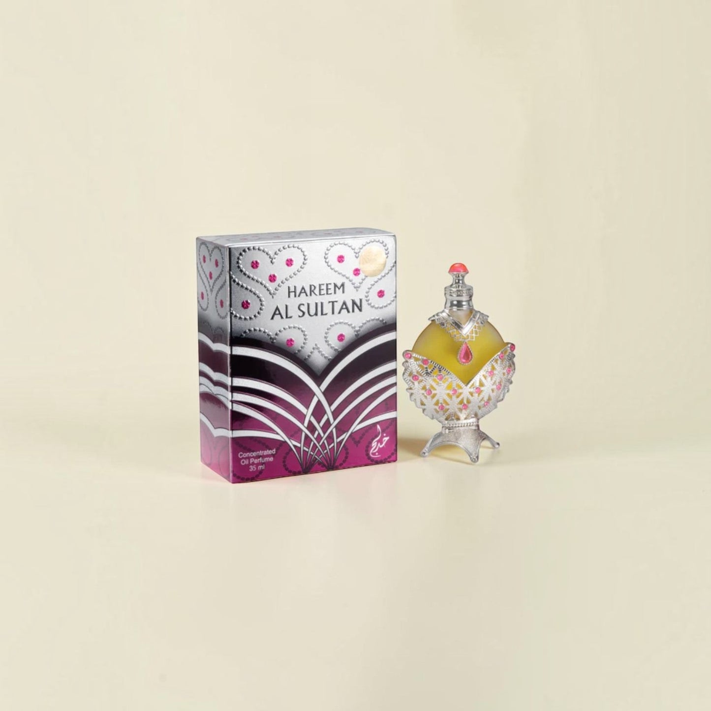 Khadlaj Hareem Al Sultan Silver Perfume oil for Women - 35ml