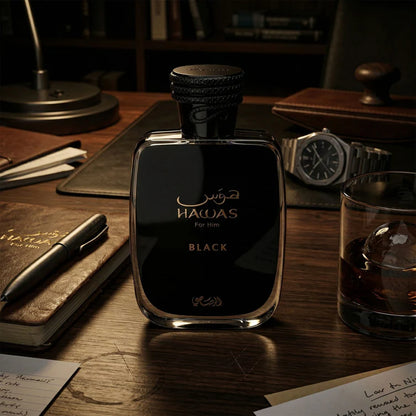 Rasasi Hawas Black Perfume for Men – 100Ml