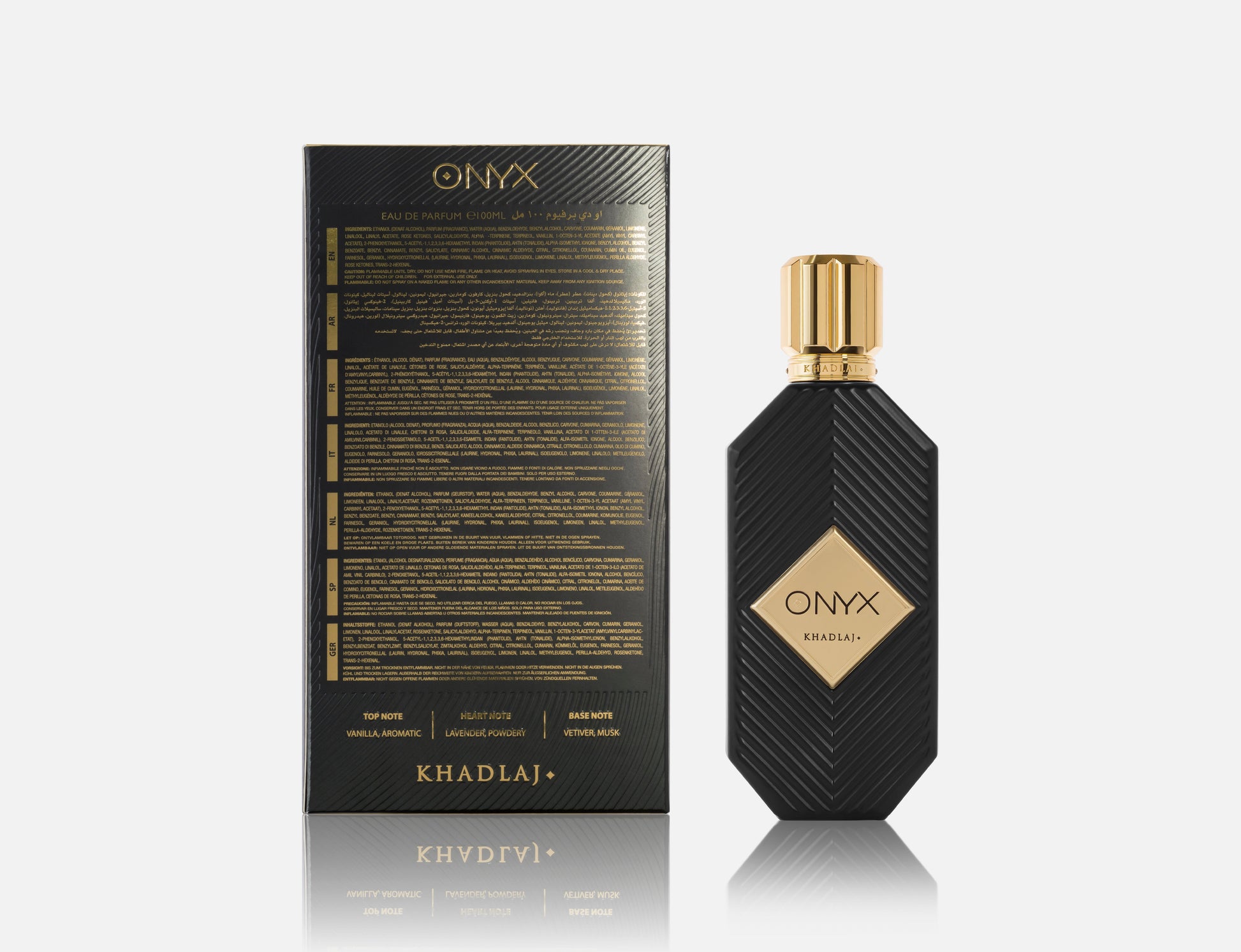 Khadlaj Onyx Gold Perfume for Men - 100ml