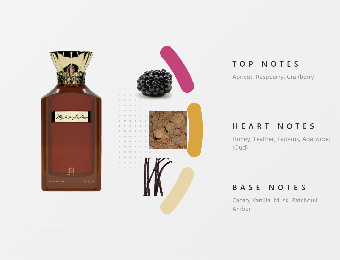 Ahmed Al Maghribi Musk & Leather – 100Ml